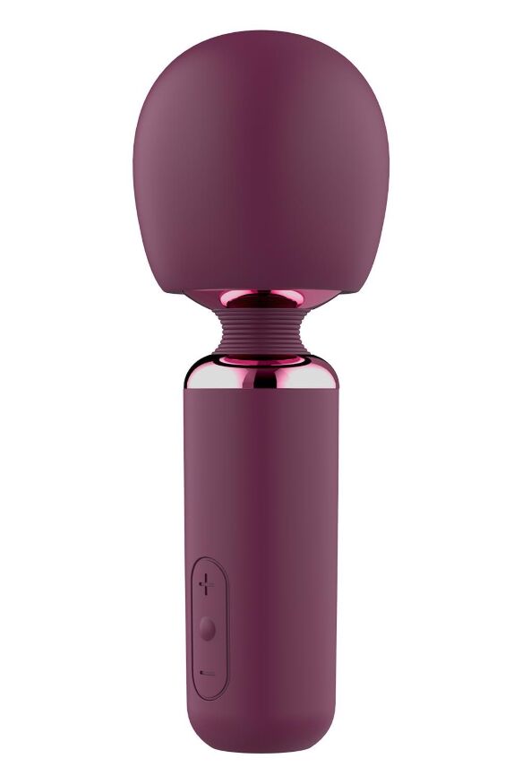 Вибратор микрофон Deam Toys Glam Bold Travel Wand, фиолетовый