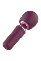 Вибратор микрофон Deam Toys Glam Bold Travel Wand, фиолетовый