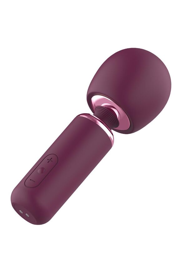 Вибратор микрофон Deam Toys Glam Bold Travel Wand, фиолетовый