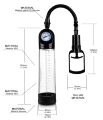 Вакуумна помпа з манометром CANWIN Penis Pump Men Powerup - P928