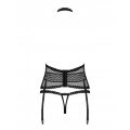 Корсет эротический Obsessive Strapelie corset &amp; thong S/M