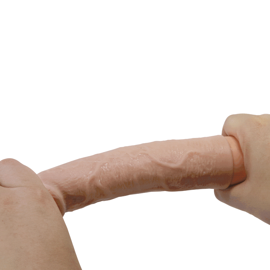 Реалістичний вібратор - Pretty Love Leander Realistic Vibrating Dildo Flesh