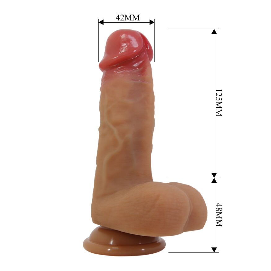 Жіночий страпон Pretty Love - Fogg 4.7" Silicone Dildo with Harness Briefs, BW-022076
