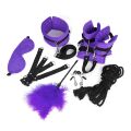 BDSM-набір Art of Sex  -  Soft Touch BDSM Set, фіолетовий, 9 предметів