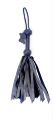 Флогер шкіра Ds Fetish Calf Leather Flogger Round Knotting XA313
