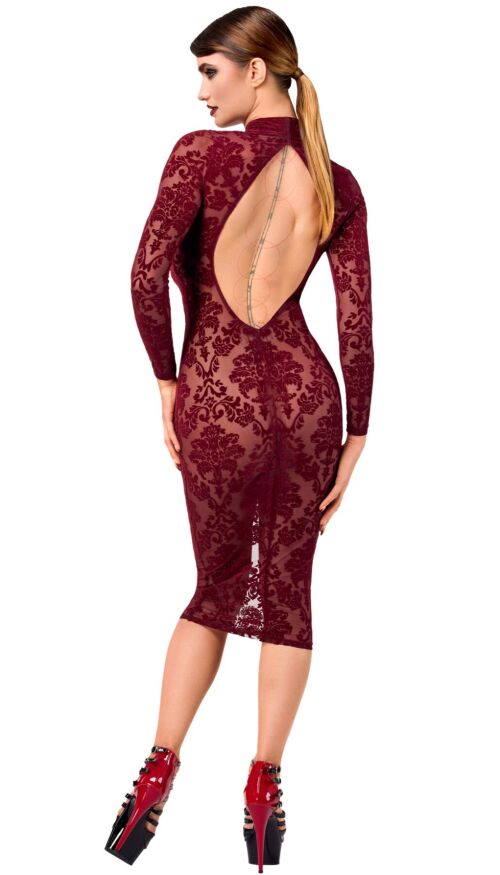 Платье Noir Handmade F384 Kink Royal midi dress M