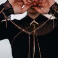 Браслеты-наручники Bijoux Indiscrets золотые, OS