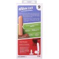 Чорний фалоімітатор із кібершкіри Doc Johnson The Realistic Cock ULTRASKYN - 9 Inch with Balls Chocolate
