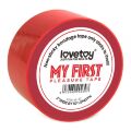 Красная лента для бондажа LOVETOY MY FIRST