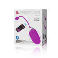 Смарт віброяйце - Pretty Love Abner Vibrating Egg Purple (App)
