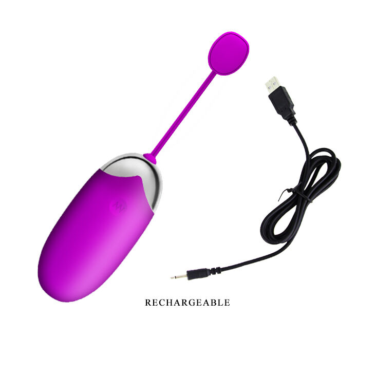 Смарт віброяйце - Pretty Love Abner Vibrating Egg Purple (App)