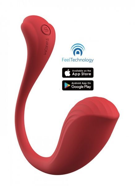 Интерактивное SMART Виброяйцо SVAKOM Phoenix Neo Red