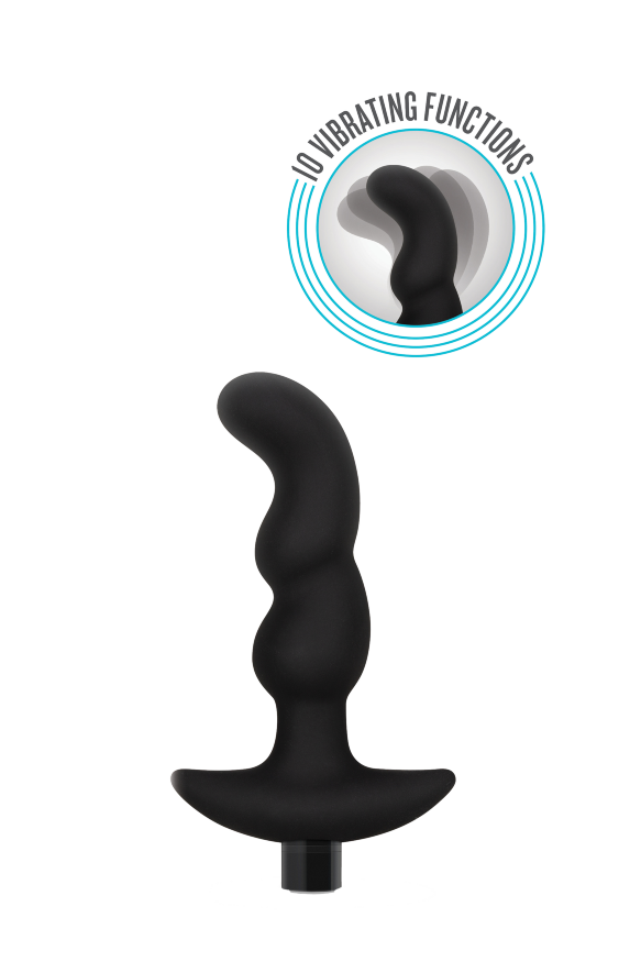 Массажер простаты Blush Anal Adventures Platinum Silicone Vibrating