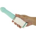 Роскошный вибратор-пульсатор Pillow Talk с присоской -  Feisty Thrusting Vibrator Teal