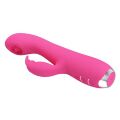 Багатофункціональний вібратор Pretty Love Rachel Licking Vibrator Magenta