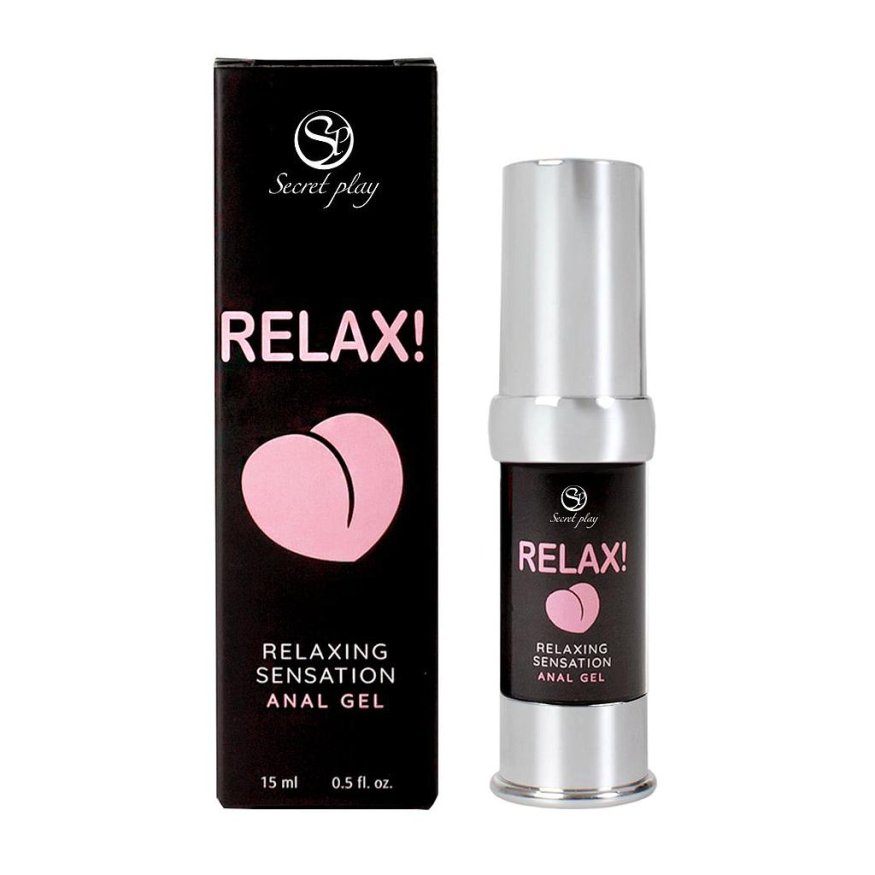 Гель для анального сексу - Secret Play Relax! Relaxing Sensation, 15 мл (06/2026)