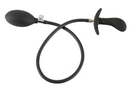 Надувная анальная пробка с грушей Aufblasbarer Analplug