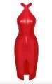 Платье Noir Handmade F354 Red powerwetlook dress - L