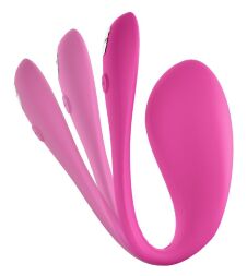 Смарт-віброяйце We-Vibe Jive 2 Electric Pink, пульт ДК, до 4 годин роботи