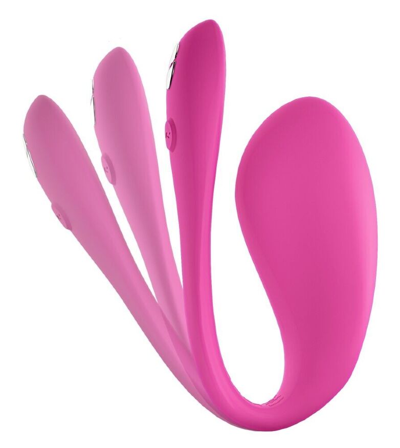 Смарт-виброяйцо We-Vibe Jive 2 Electric Pink, пульт ДУ, до 4 часов работы