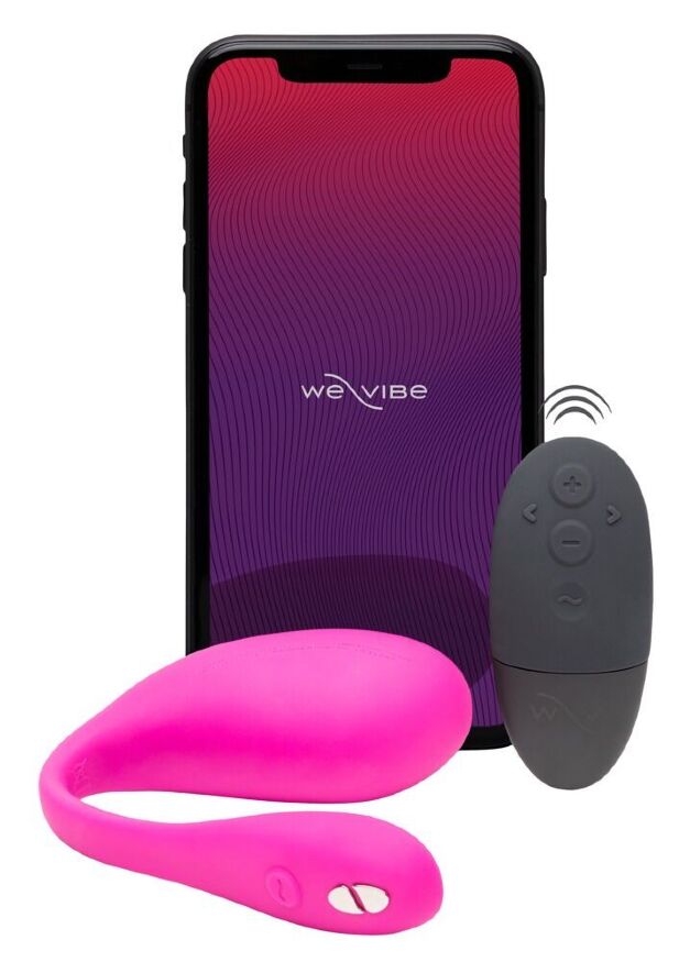 Смарт-виброяйцо We-Vibe Jive 2 Electric Pink, пульт ДУ, до 4 часов работы
