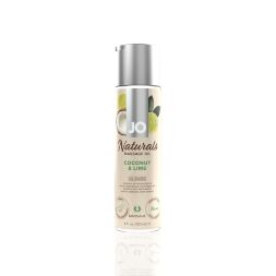 Массажное масло System JO - Naturals Massage Oil - Coconut &amp; Lime (120 мл)
