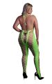 Бодістокінг - Ouch! Bodystocking With Halterneck Green, XL/4XL