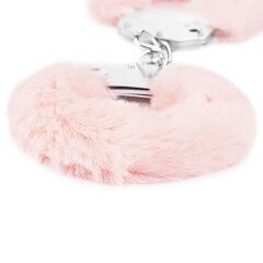 Наручники - Fetish Pleasure Fluffy Hand Cuffs Pink