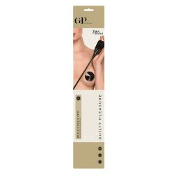 Стек Guilty Pleasure Radiant Reign Crop із золотим акцентом, чорний, 66 см