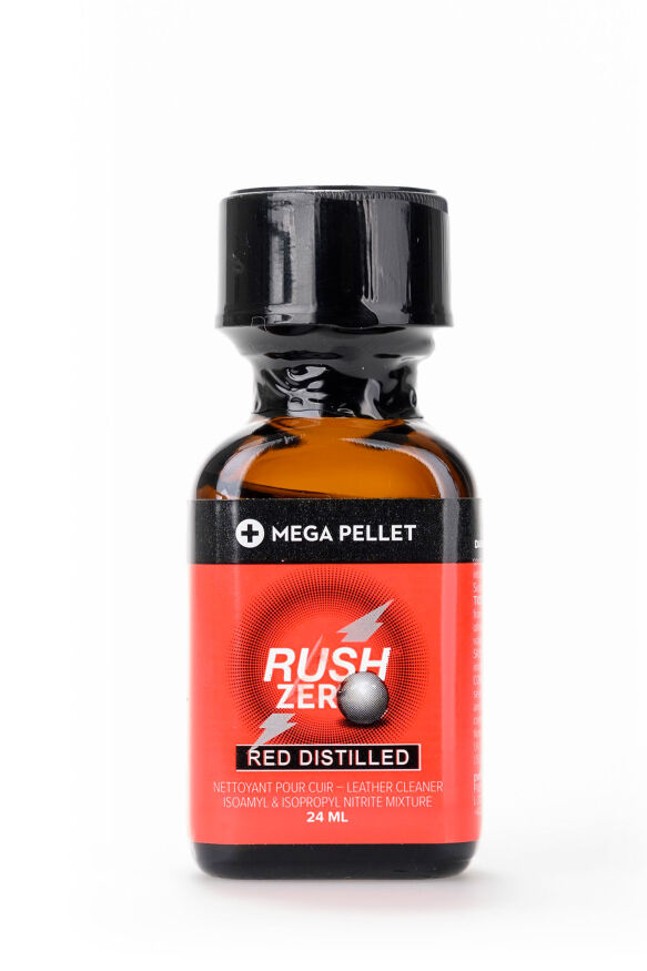 Попперс для экстимального секса - Rush Zero Red Distilled, 24 мл (термін по 02.2025)