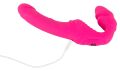 Жіночий страпон без ремнів - Vibrating Strapless Strap-On Pink