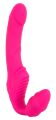 Жіночий страпон без ремнів - Vibrating Strapless Strap-On Pink