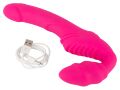 Жіночий страпон без ремнів - Vibrating Strapless Strap-On Pink