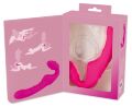 Жіночий страпон без ремнів - Vibrating Strapless Strap-On Pink