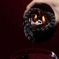 Свічка воскова UPKO Midnight Sweetie низькотемпературна, чорна, 270 гр
