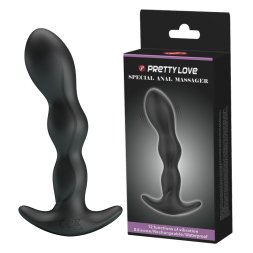 Анальная вибропробка черного цвета Pretty Love Special Anal Massager Black