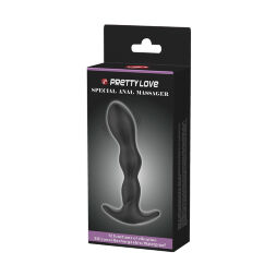 Анальная вибропробка черного цвета Pretty Love Special Anal Massager Black