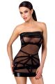 Платье Noir Handmade F359 Bondesque Off-shoulder mini dress M
