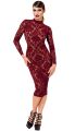 Платье Noir Handmade F384 Kink Royal midi dress L