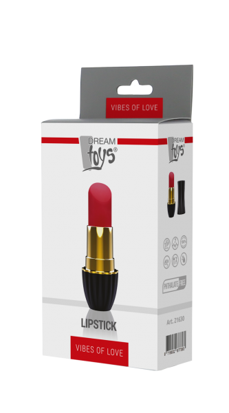 Вибратор в форме помады VIBES OF LOVE LIPSTICK (вибратор помада)