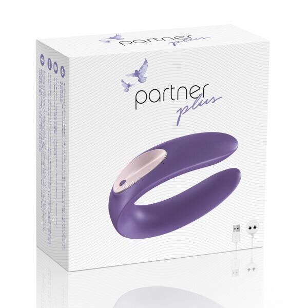 Вибромассажер для пар Satisfyer Partner Plus 43293