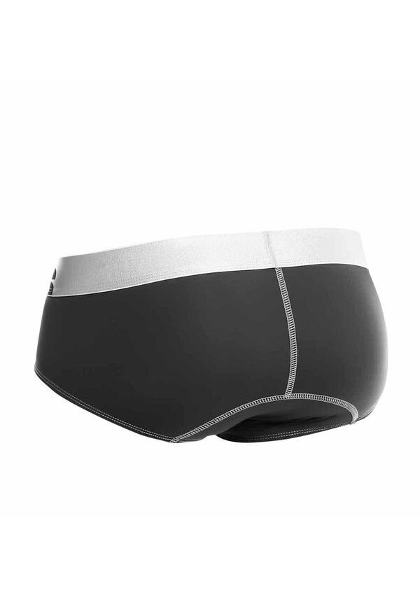 Мужские трусы MaleBasics Microfiber Brief из микрофибры, серые, S