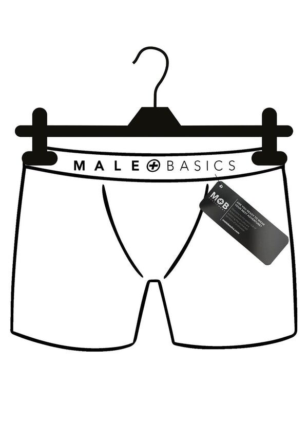 Мужские трусы MaleBasics Microfiber Brief из микрофибры, серые, S
