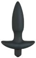 Анальная пробка с вибрацией – Black Velvet Vibrating Plug Small