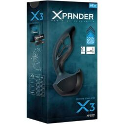 Масажер простати Joydivision Xpander X3, силікон, розмір L