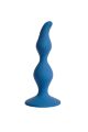 Анальная пробка волнистая Le Frivole Vesta, Blue