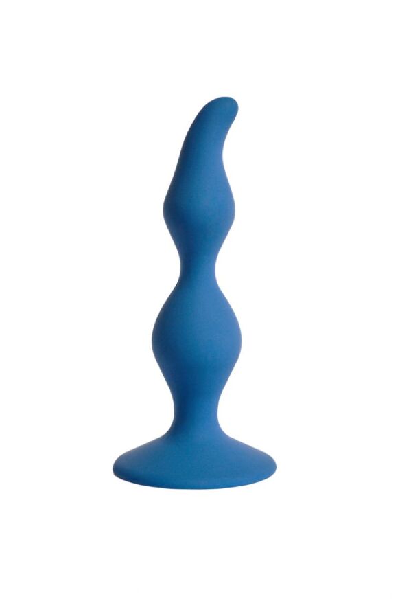 Анальная пробка волнистая Le Frivole Vesta, Blue
