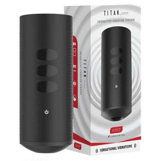 Интерактивный мастурбатор Kiiroo Titan, 9 вибромоторов, теледильдоника —