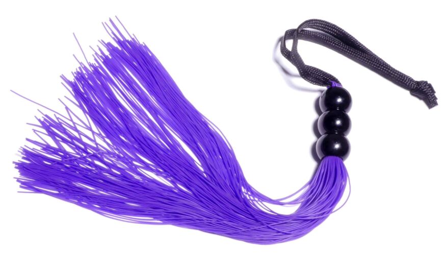 Силіконовий флогер ( довжина 26 см ) Fetish Boss Series - Silicone Whip Purple 10", BS6100039