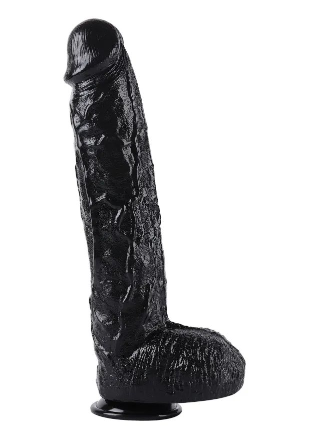 Огромный черный пенис Hidden Desire Dong 43х8,5 см